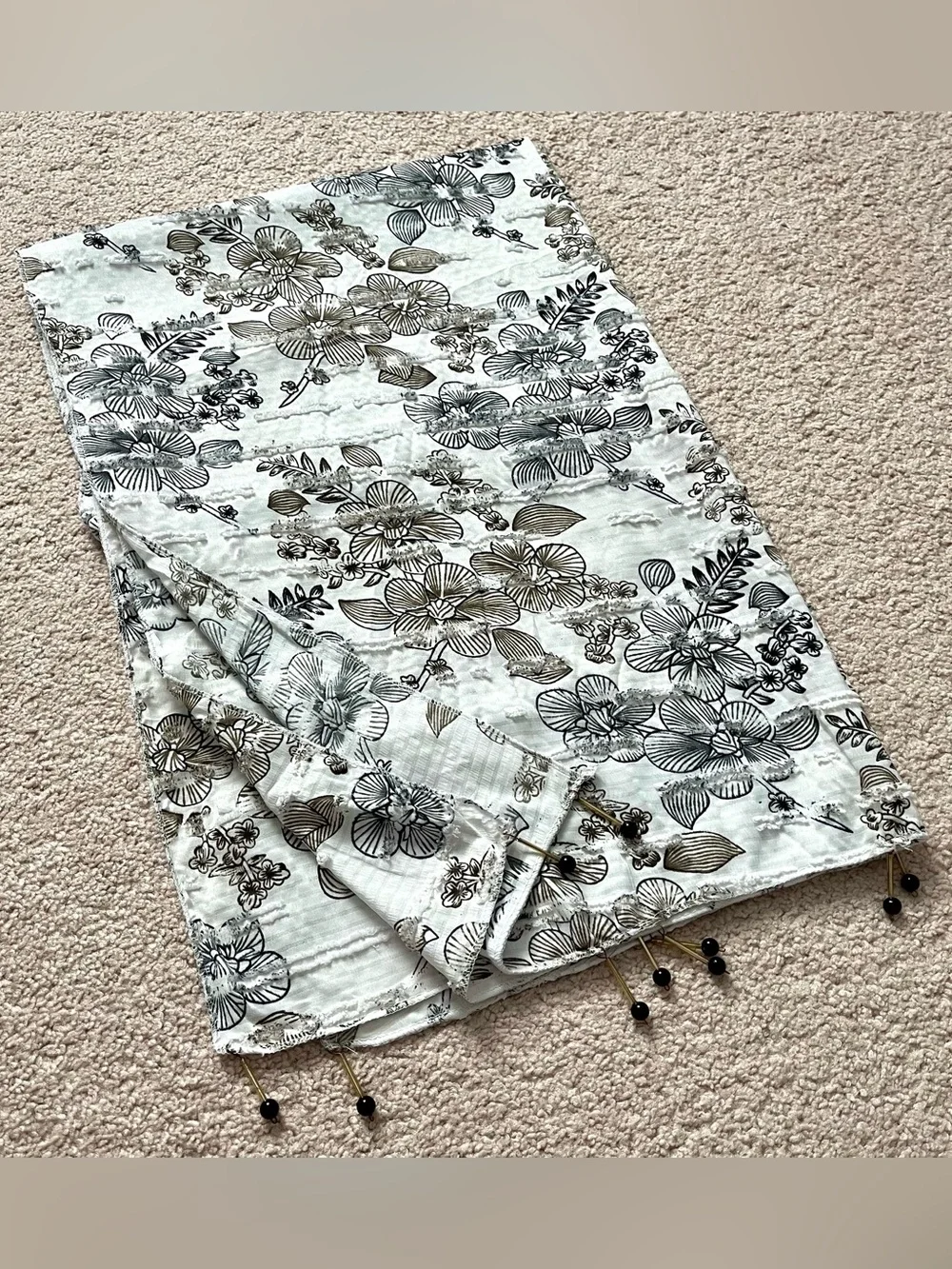 NEW Floral Print Scarf/Dupatta